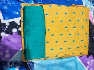 Yellow Green Suit Fabric