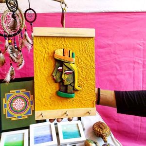 Tribal Art Key Holder