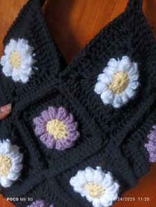 Crochet Granny Squares Handbag