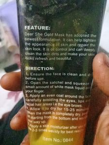 It's Gold Peel Off Mask