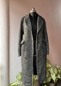 Elegant Grey Trench Coat