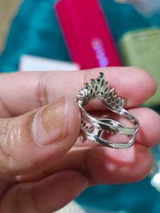 GIVA Cubic Zirconia Studded Ring