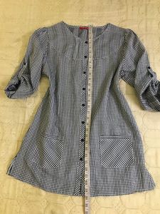 Checked Cute dress Size M