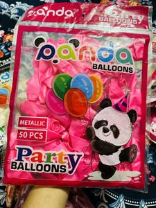 Panda Party Balloons Packets (Decoration Items)