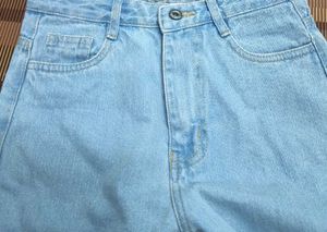 Light Wash Wide Leg Jeans