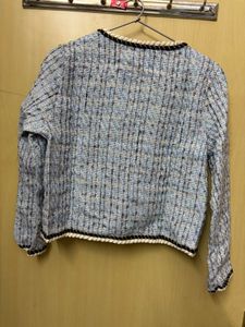 Tweed Style short Jacket made in Thailand