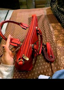 Red Handbag