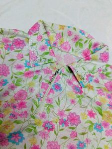 Floral Print Top