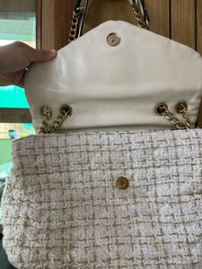 STEVE Madden Tweed Flap Bag ( Check All Photos)