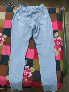 Ripped Light Wash Jeans
