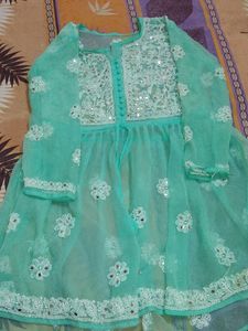 Chikankari Short Kurti