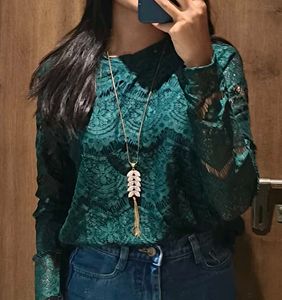 Casual Dark Green Top