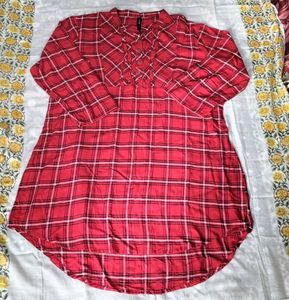 Red Tunic Kurti