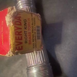Vintage Everyday Brass Torch (Model No. 73)