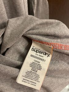 Superdry T-shirt Logo Embroidered Full Sleeve