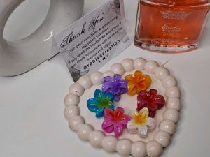 Mini Flower Hair Claws Combo Of 6 Pcs