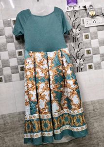 Elegant Patterned Midi dress by