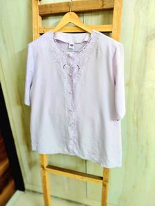 Levender Embroidery Work Top Si,e-42-44