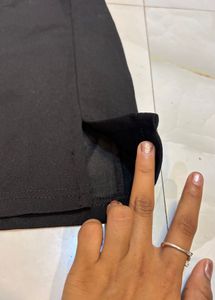Black Mid Skirt