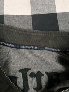 Harley-Davidson Gray Full-Zip Jacket