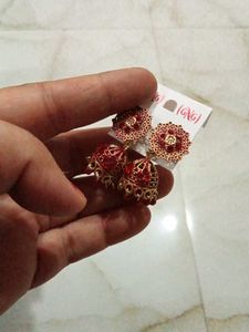 ♥️ red earings