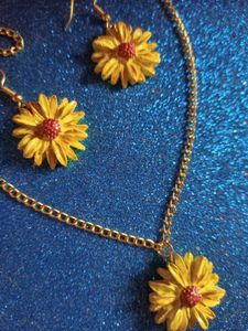 Sunflower Jewelry Set