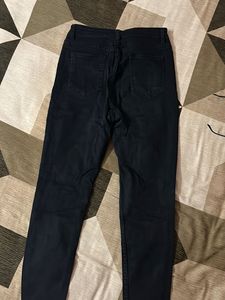 Black Distressed Jeans