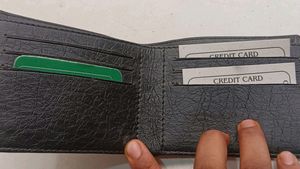 Man Leather Fancy Pocket Purse