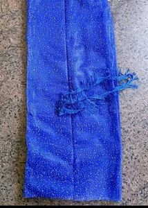 Sparkling Blue Saree
