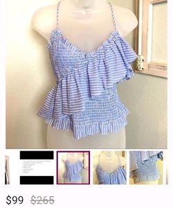 Ruffled Tank Top