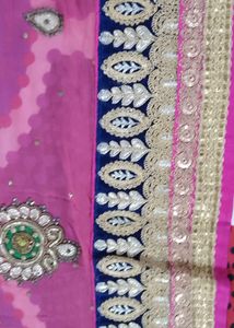 Hand Work Saree For Women
