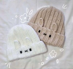 Cute Crochet Bunny Beanies