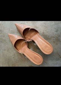 Zara nude heels
