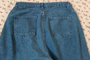 Wide Leg Denim Jeans