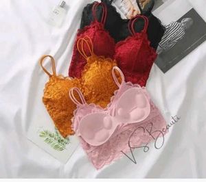 Women's  Lightly Padded Bra Pack Of 4