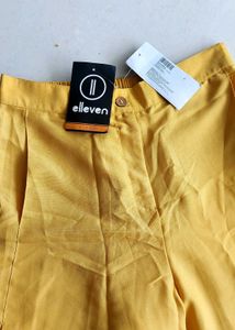 Yellow Culottes Plazo