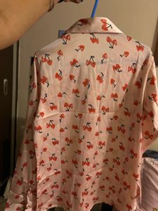 Cherry Print Blouse