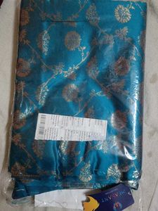 Elegant Blue Banarasi Saree