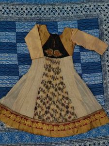 Elegant Embroidered Anarkali Dress