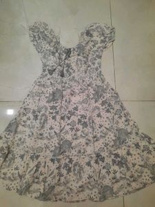 Floral Print Midi Dress