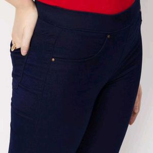 Navy Blue Eco-Wash Jeggings – Max Cares