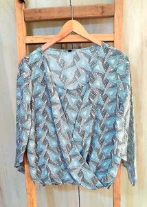 Grey Design Top Size-38