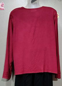 Beautiful Wine Colour Short Shrug..