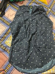 Polka Dot Tunic Top