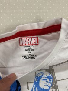 Kids Marvel Captain America Graphic Tee