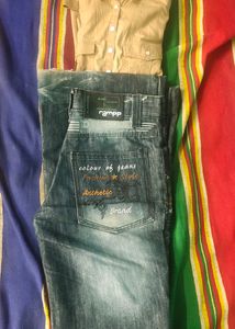 ATTRACTIVE SHIRT WITH ULTRA FASHION DARK BLUE JEAN
