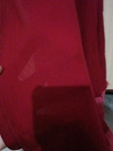 Red Embroidered Dress