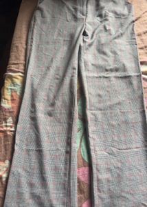 Trendyol Checked Plaid Trousers