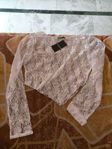 Lace Crop Top - Elegant &amp; Stylish totally new