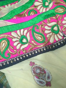Beautiful Pure Georgette Saree